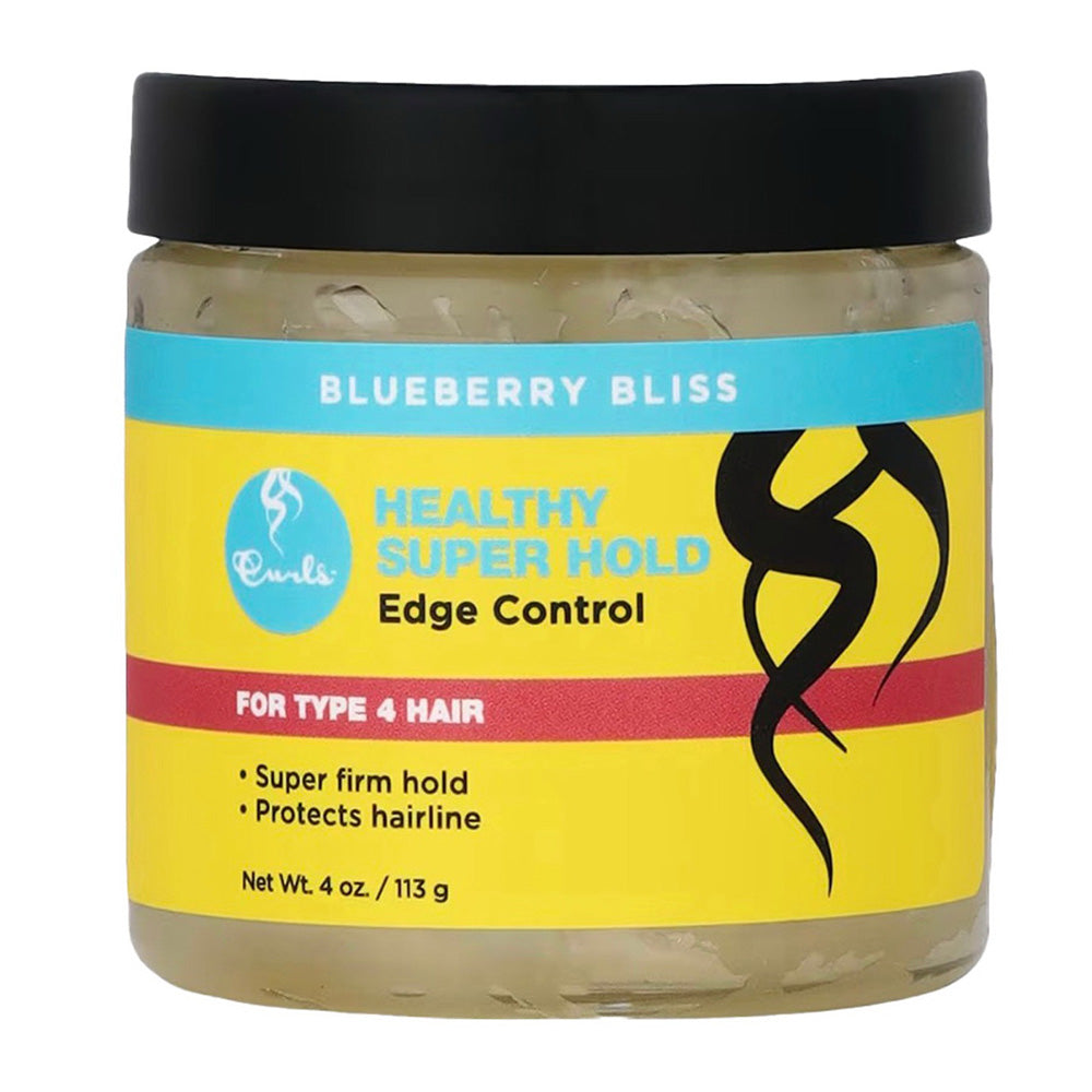 Curls Blueberry Bliss Healthy Super Hold Edge Control 4Oz (113g)